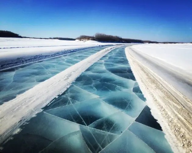 Frozen Water Yakutsk
