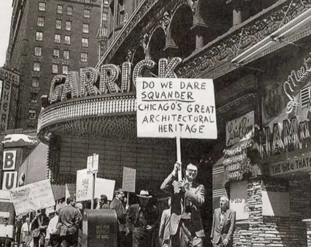 Protests At Garrick Theater