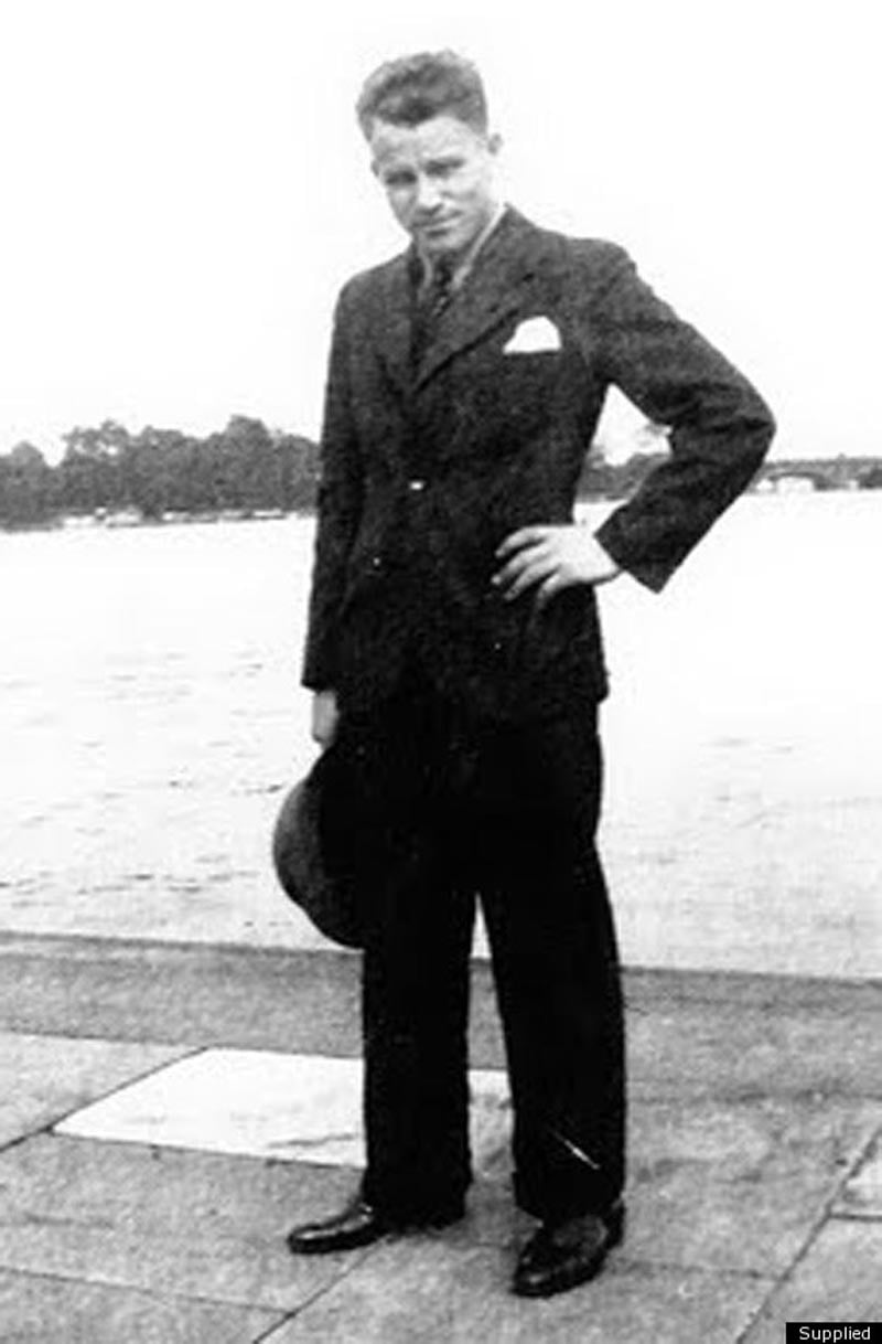 August Landmesser In Uniform