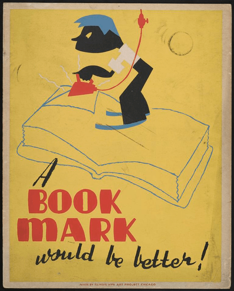 37 Colorful Vintage Library Ads That Bookworms Will Love