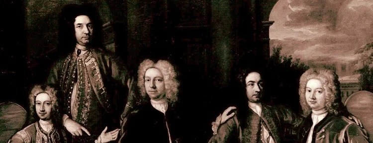 Hellfire Club Members Painting