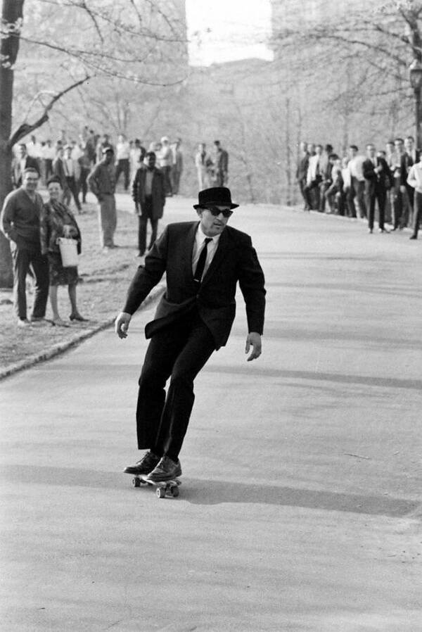 Skateboarding Central Park