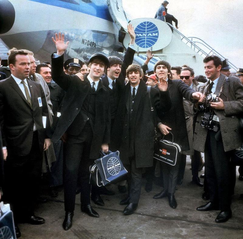 The Beatles Arrive In America