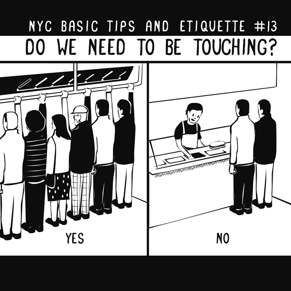 Touching On The Subway