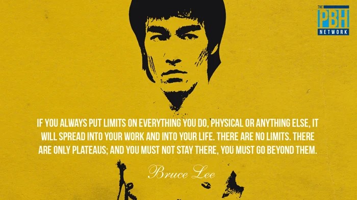 Bruce Lee On Conquering Limits