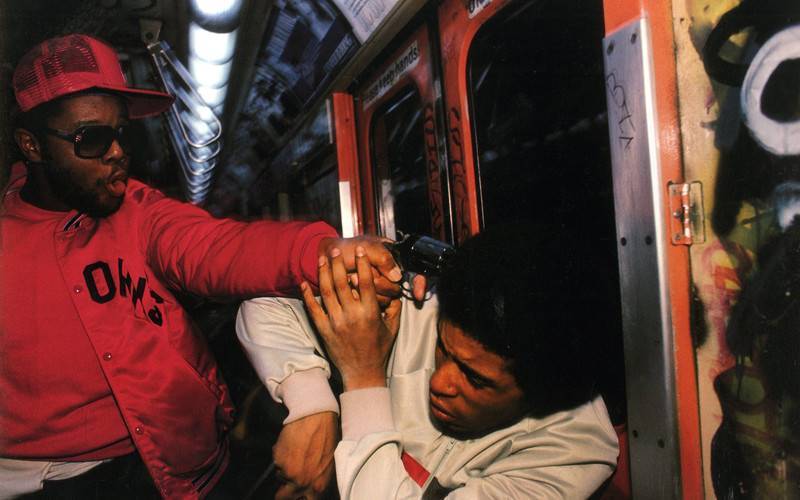 Making An Arrest On The NYC Subway