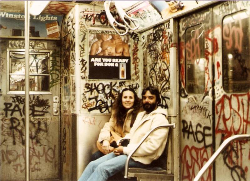 Couple On the Subway