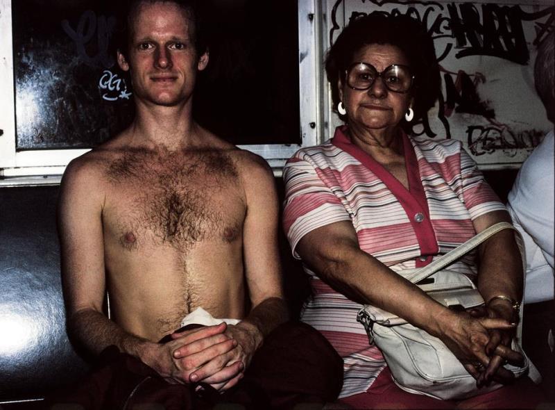 Shirtless Subway Ride