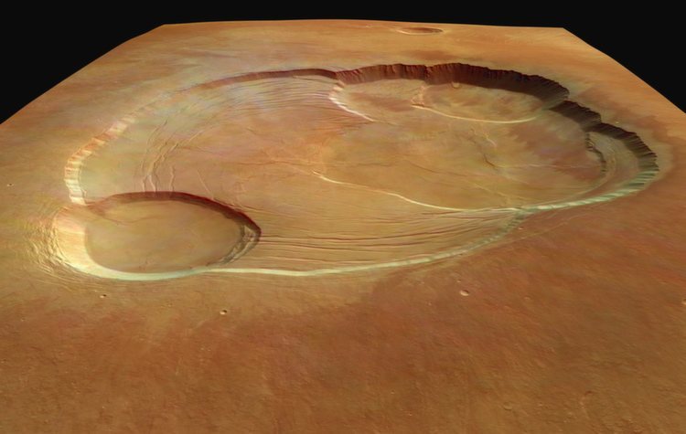 Solar System Crater