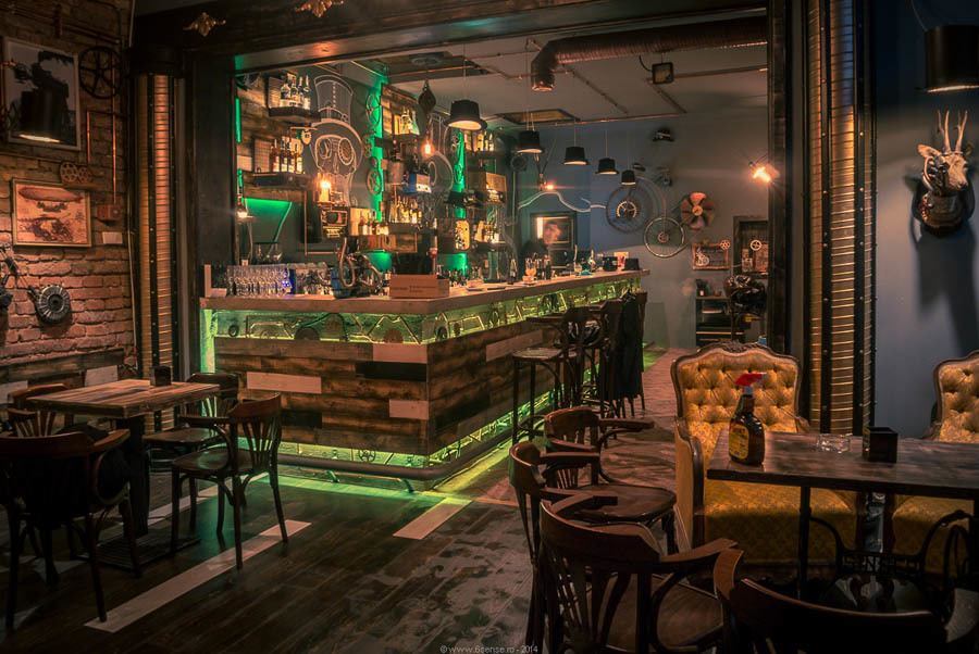 Fall Back Into The Future With This Steampunk Bar In Romania