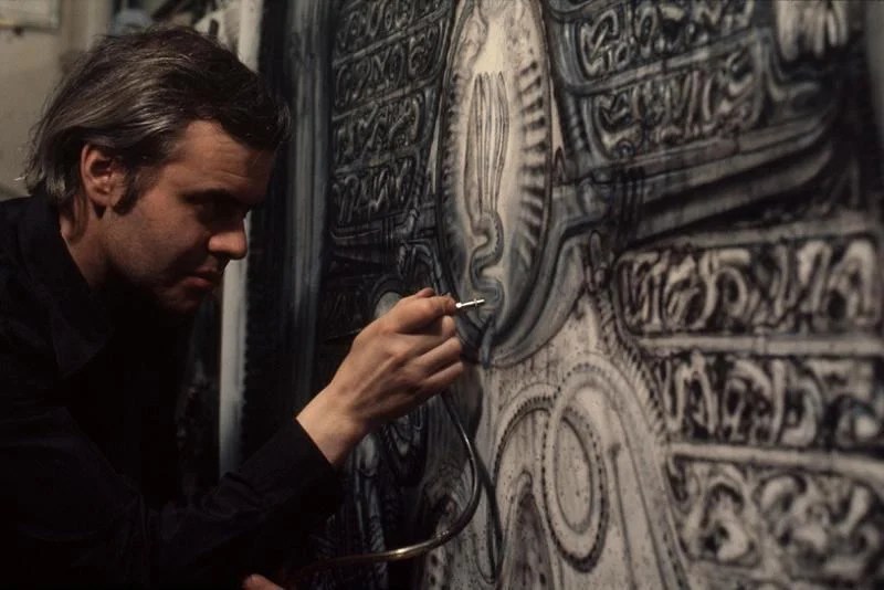 HR Giger At Work
