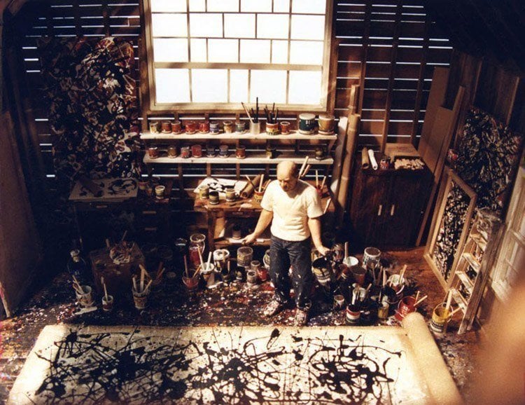 Jackson Pollock Art Studio