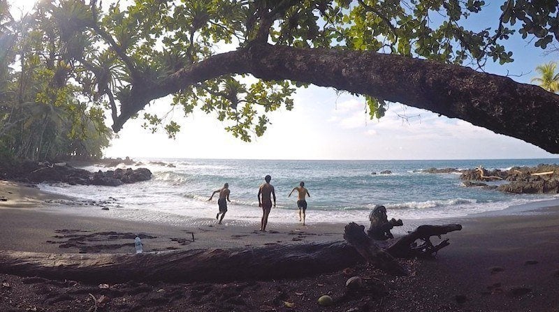 Running To The Beach