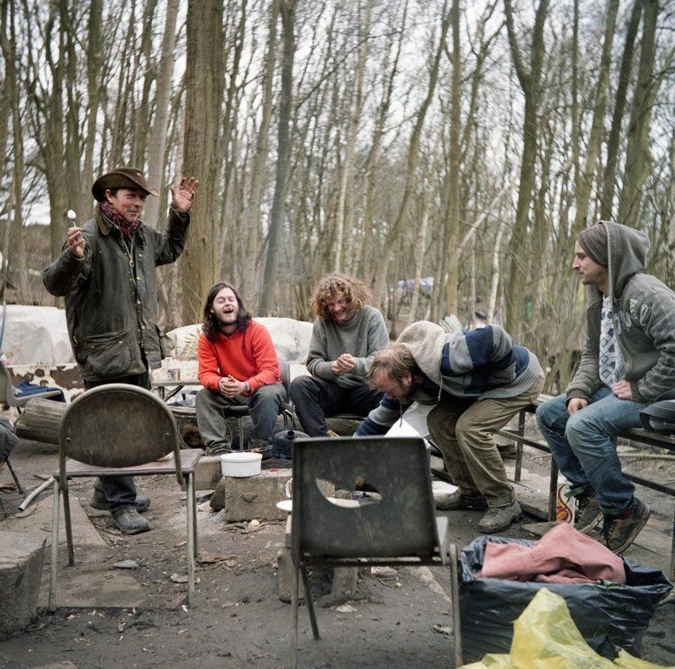 off the grid communal fire