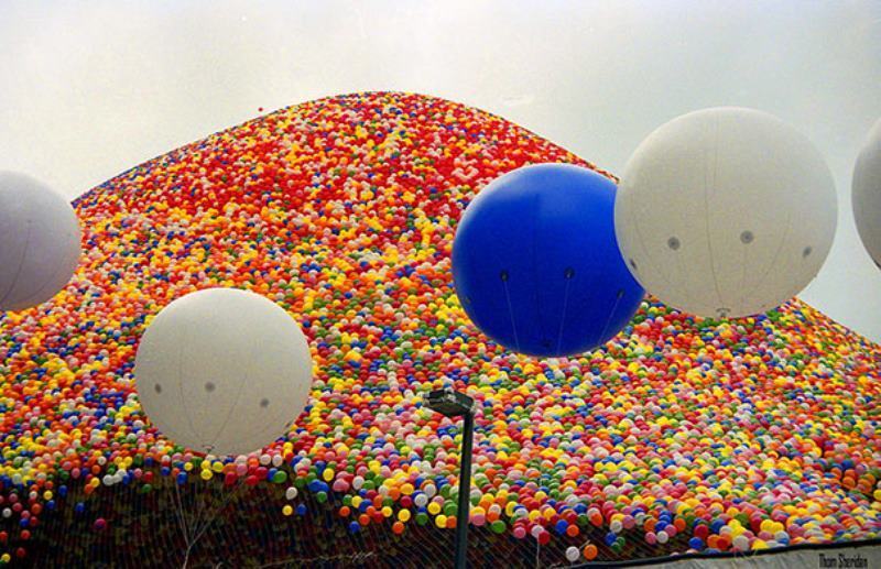 When Cleveland, Ohio Decided To Launch 1.5 Million Balloons