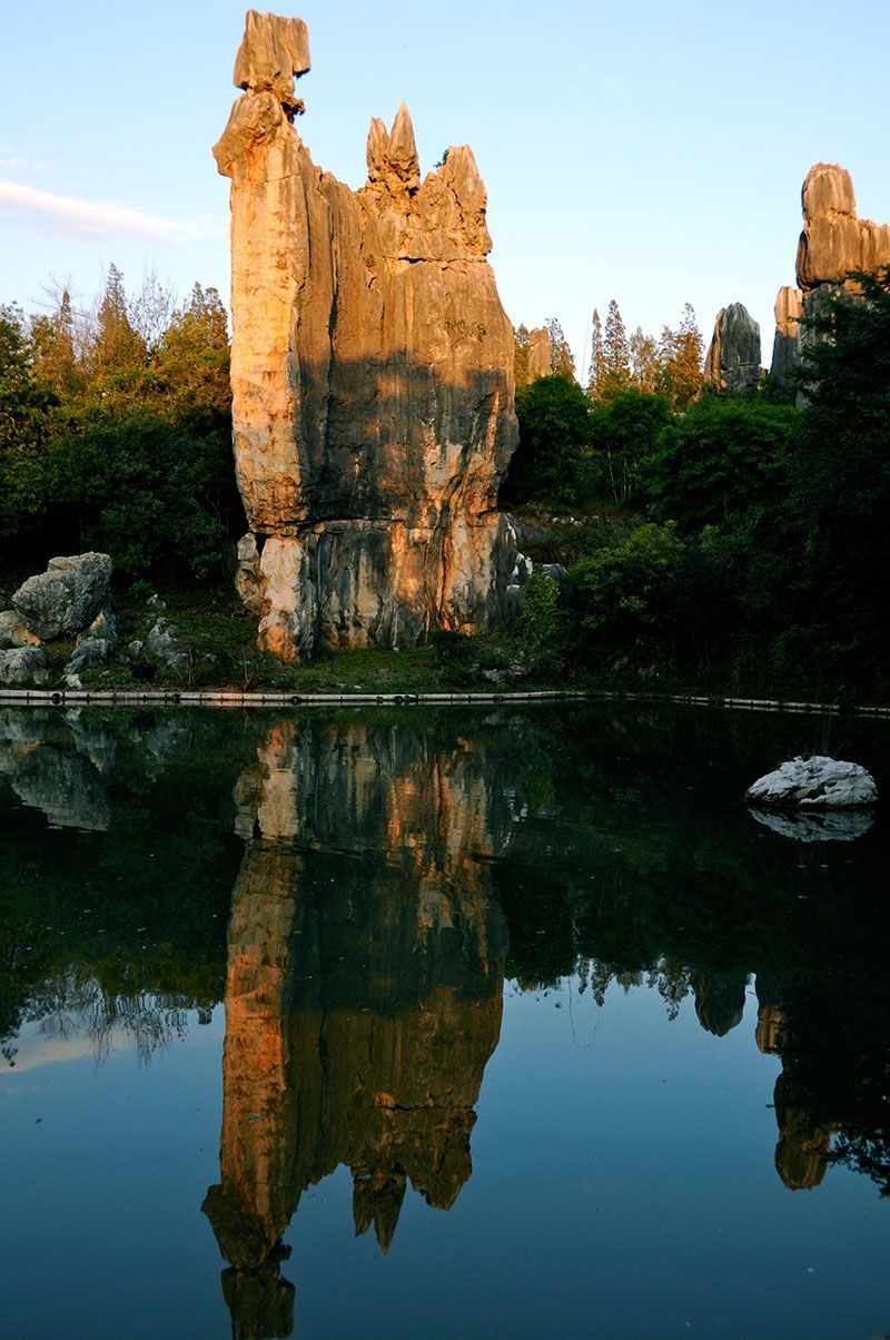 Chinese Stone Forest Water