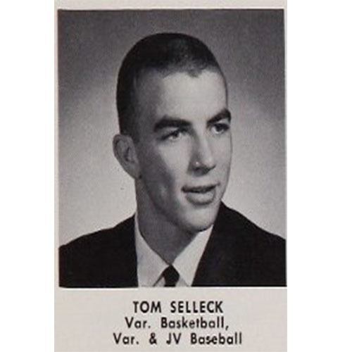 Tom Selleck Yearbook Photo