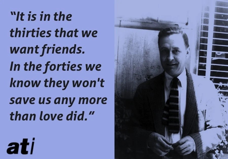 Scott Fitzgerald Friends Thirties Forties