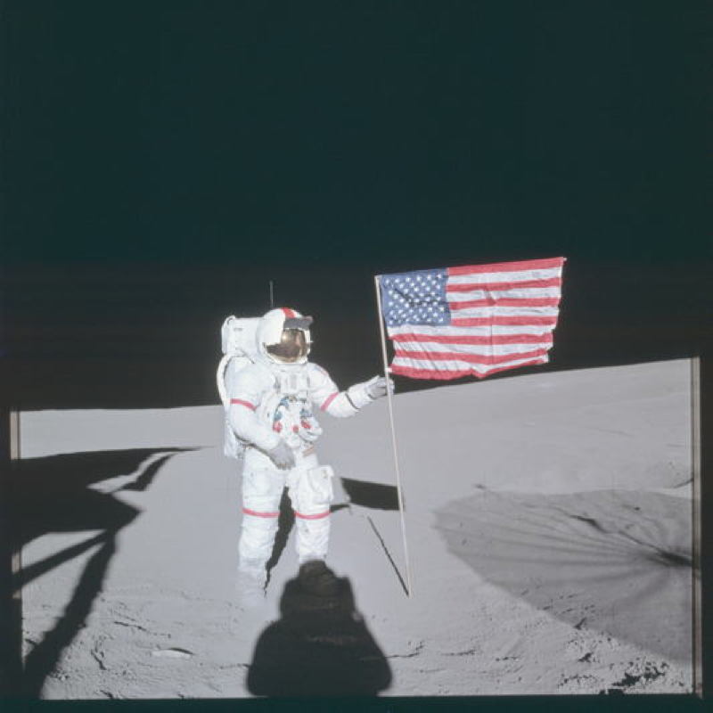 Apollo Project Archive Flag