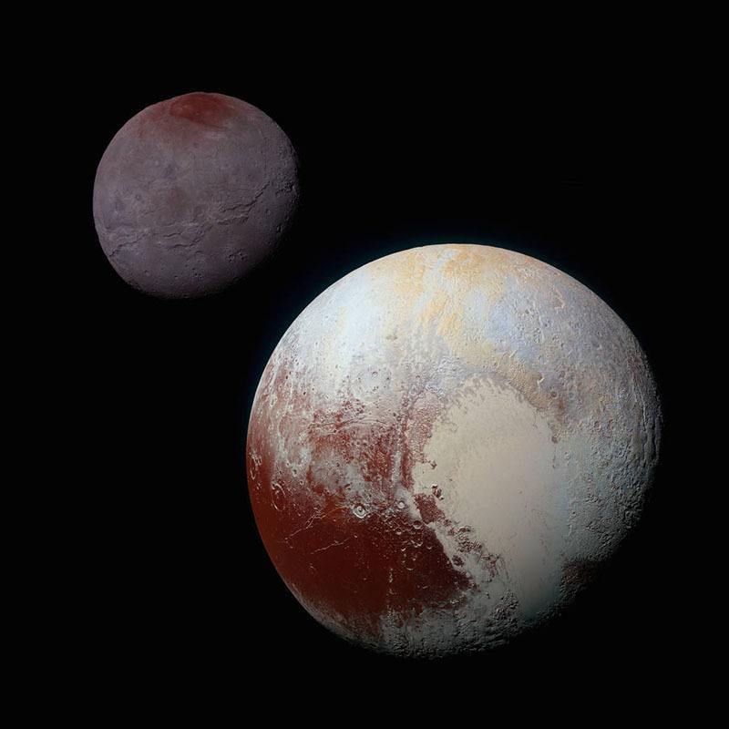 Pluto Images Charon Pluto