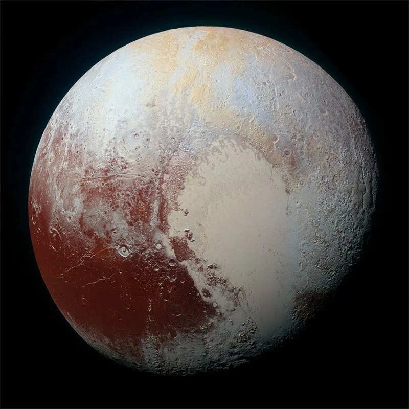 Pluto Images Color Variations