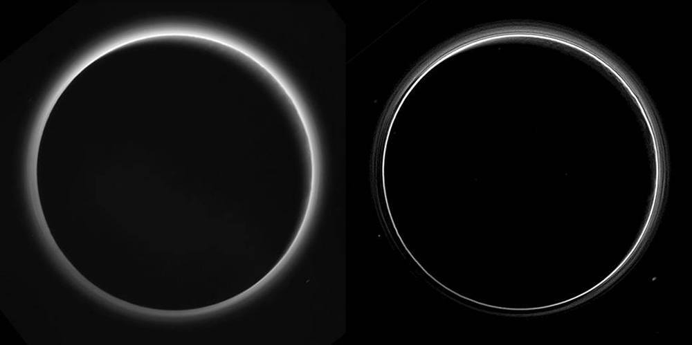 Pluto Images Haze Layers