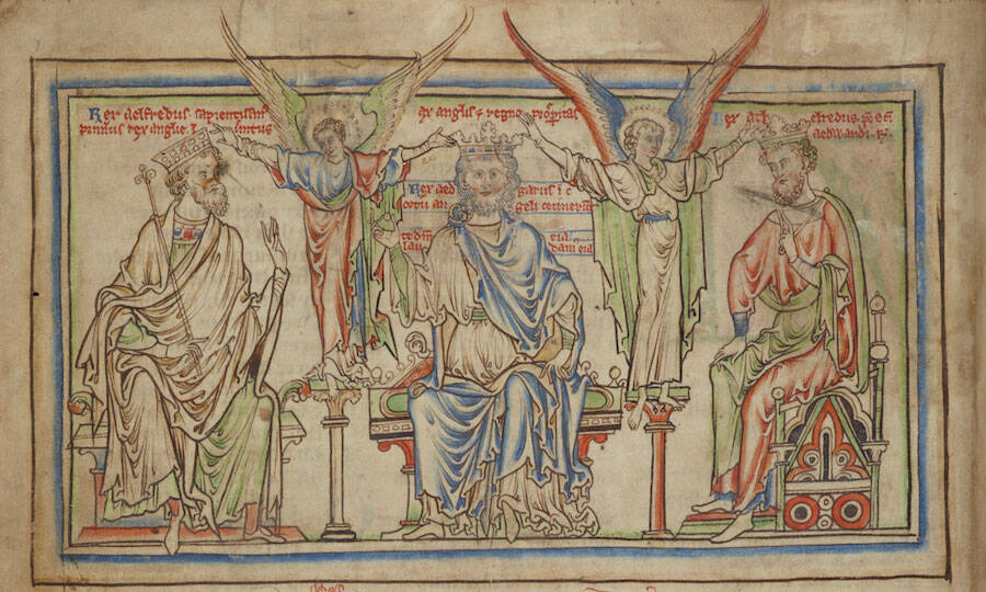Kings Alfred Edgar And Aethelred II