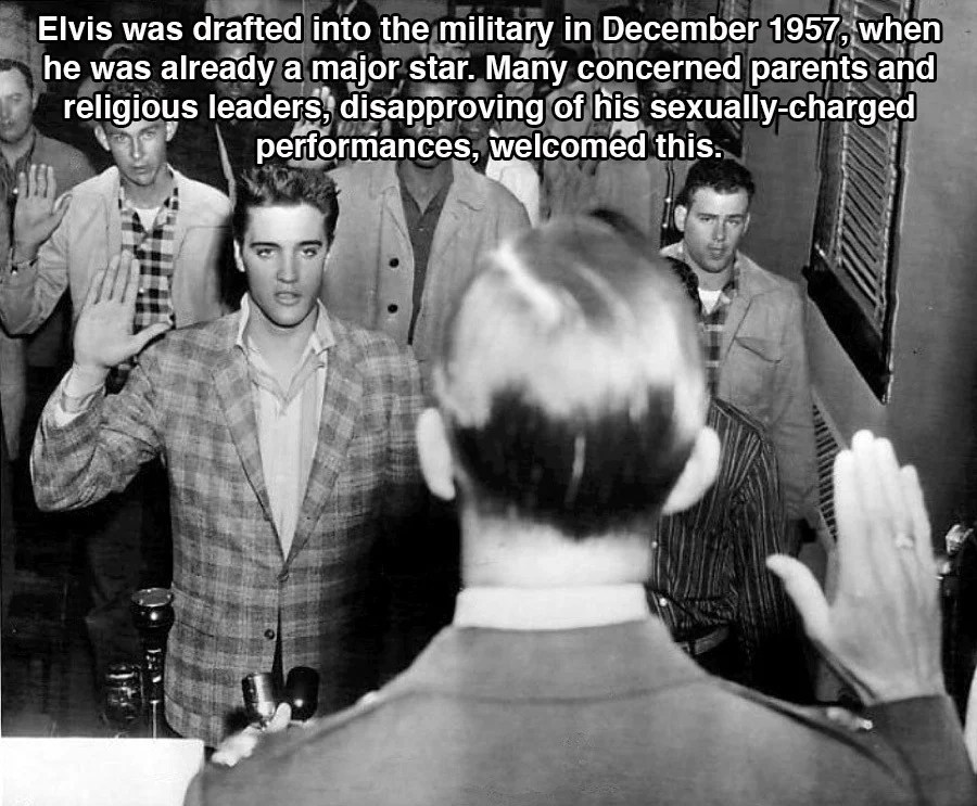 Elvis Drafted In The Army