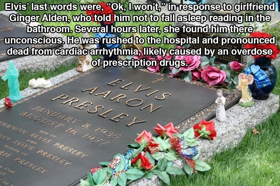 Cause Of Elvis' Death