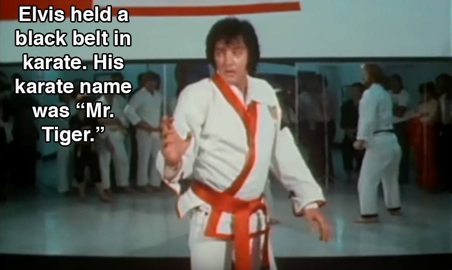 Elvis Presley Black Belt
