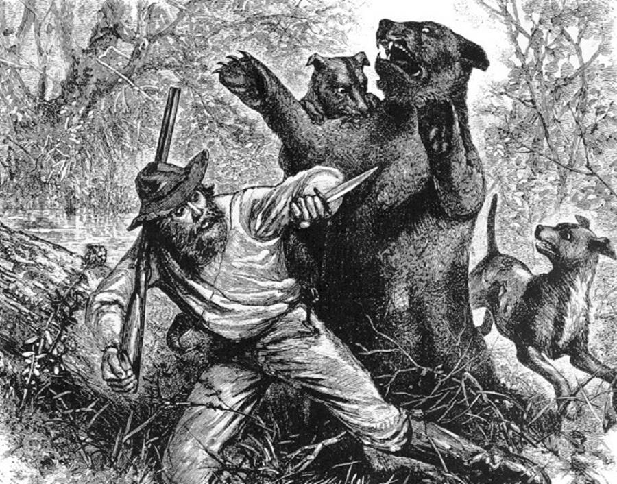 Hugh Glass Depiction