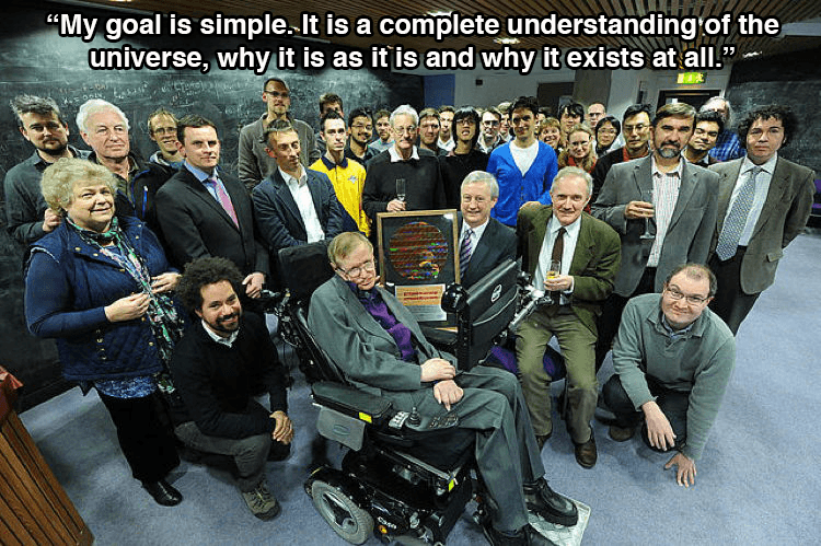 Hawking On The Universe