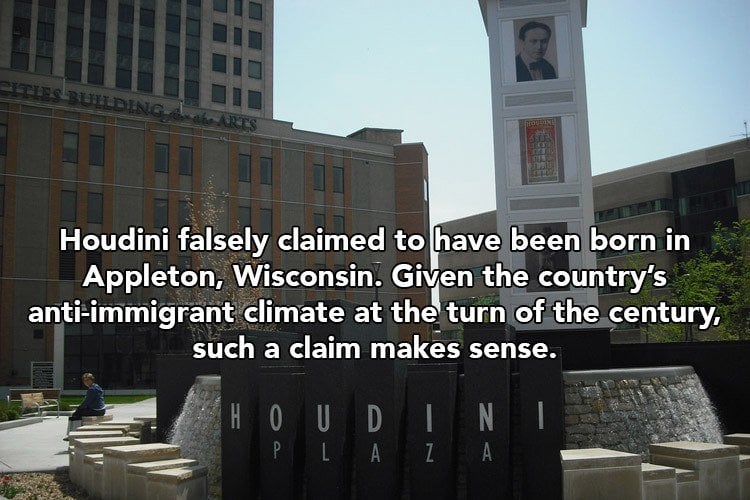 Harry Houdini Facts About His Birth