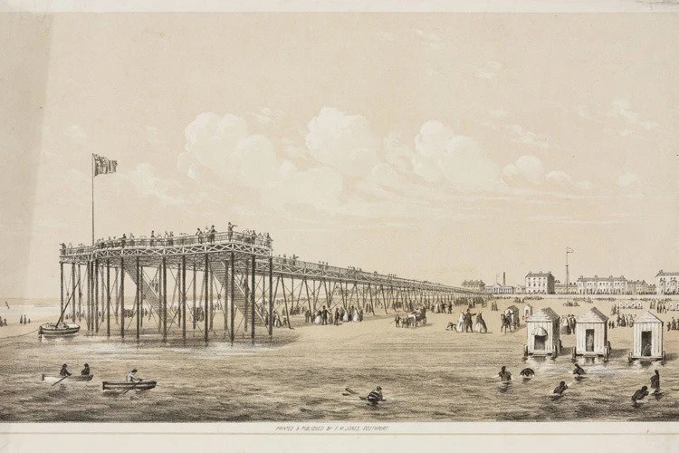 pier bathers