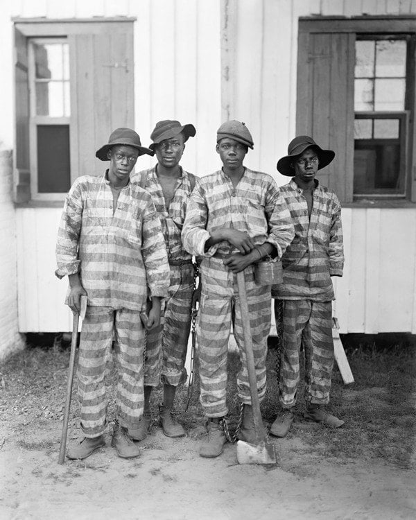 Chain Gang In 1903