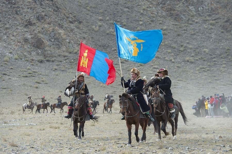 Mongolia Flag
