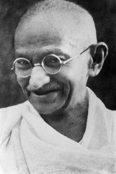 Gandhi Smiling