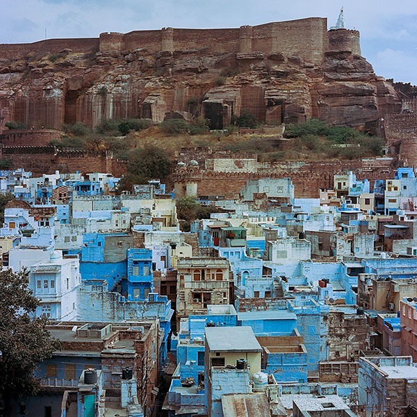 Photos Of The Blue City Of India