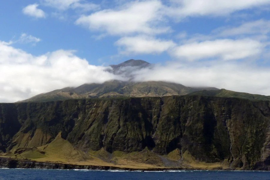 Cliffs Of Tristan Da Cunha