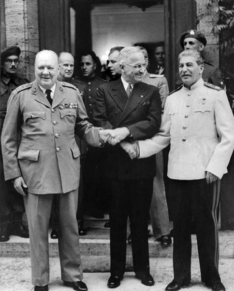 Allies At Potsdam Conference