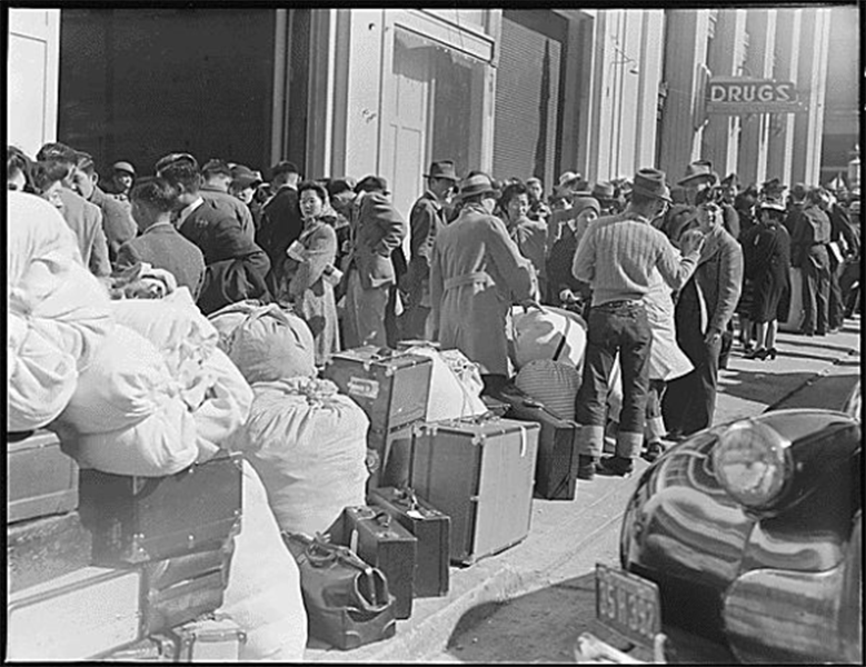 Packed Japanese Internment