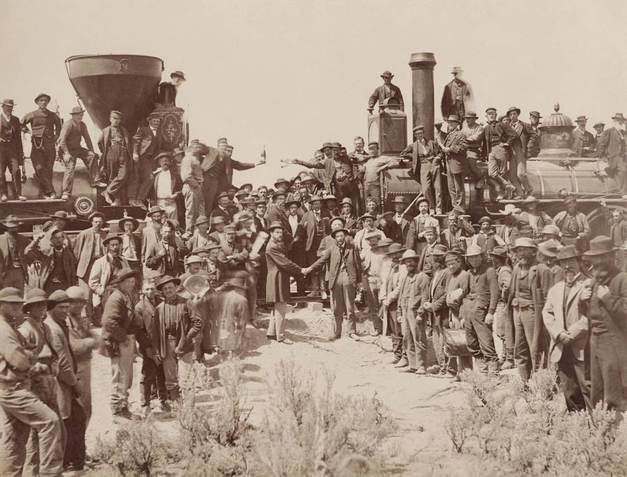 Transcontinental Railroad Completion