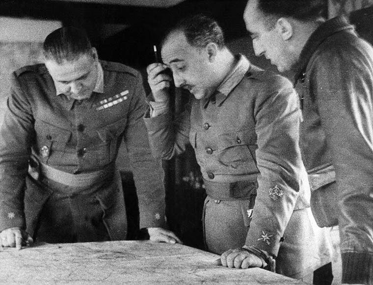 General Franco During Spanish Civil War