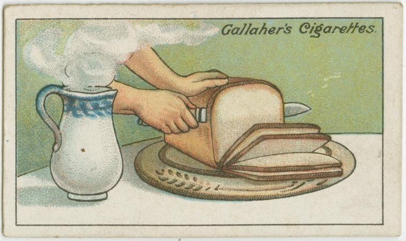 Cut Bread Into Thin Slices
