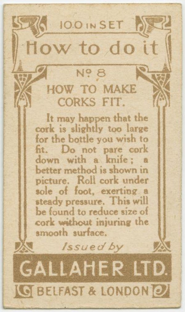 Make Corks Fit Back