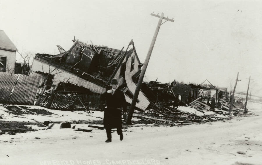 Campbells Rd Wrecked Homes