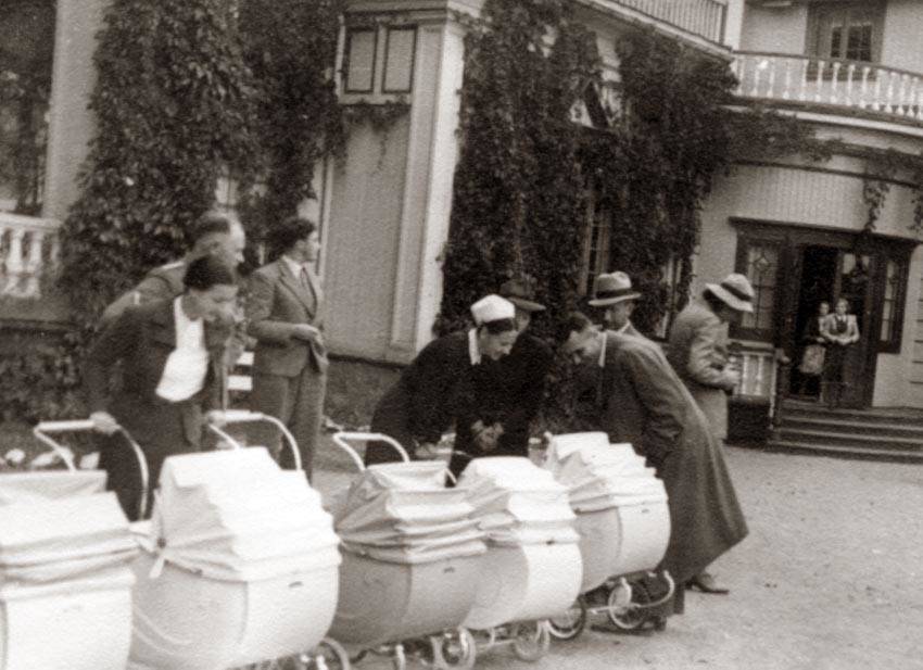 Doting Lebensborn Caretakers
