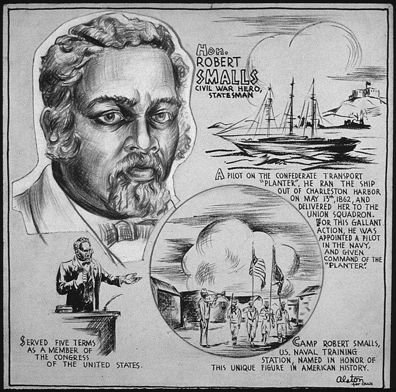 Illustration Of Robert Smalls