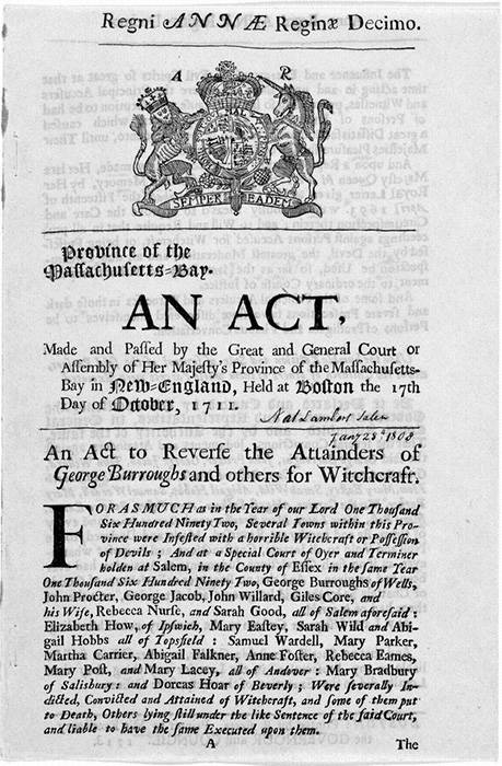 Witch Trials In America