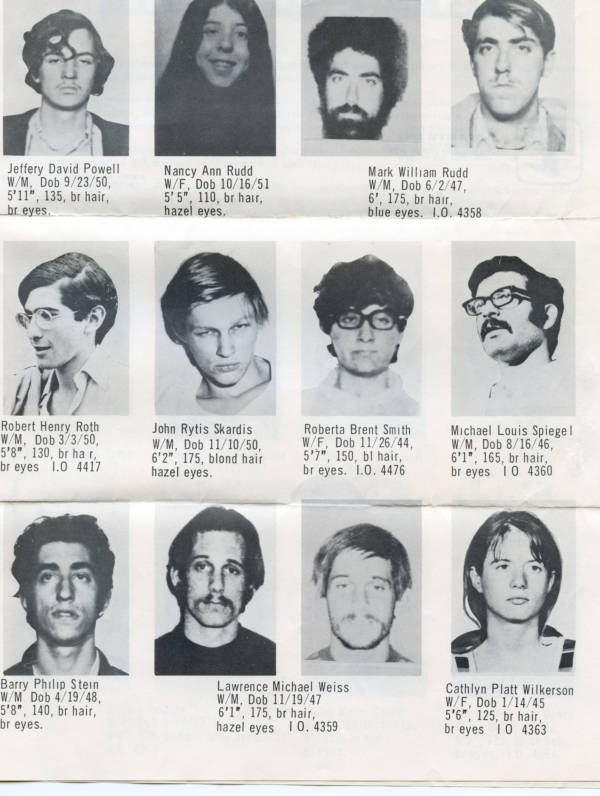 Weather Underground FBI Poster